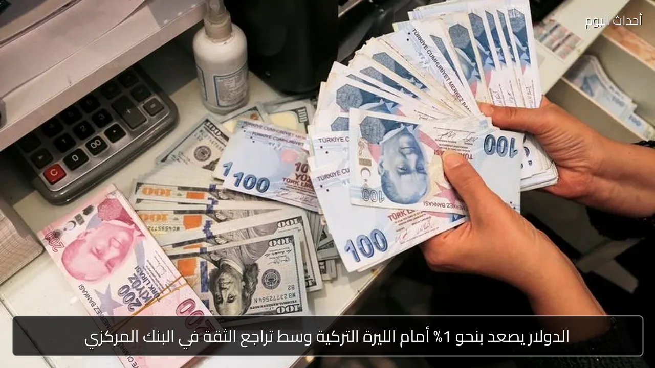 الدولار يصعد بنحو 1% أمام الليرة التركية وسط تراجع الثقة في البنك المركزي