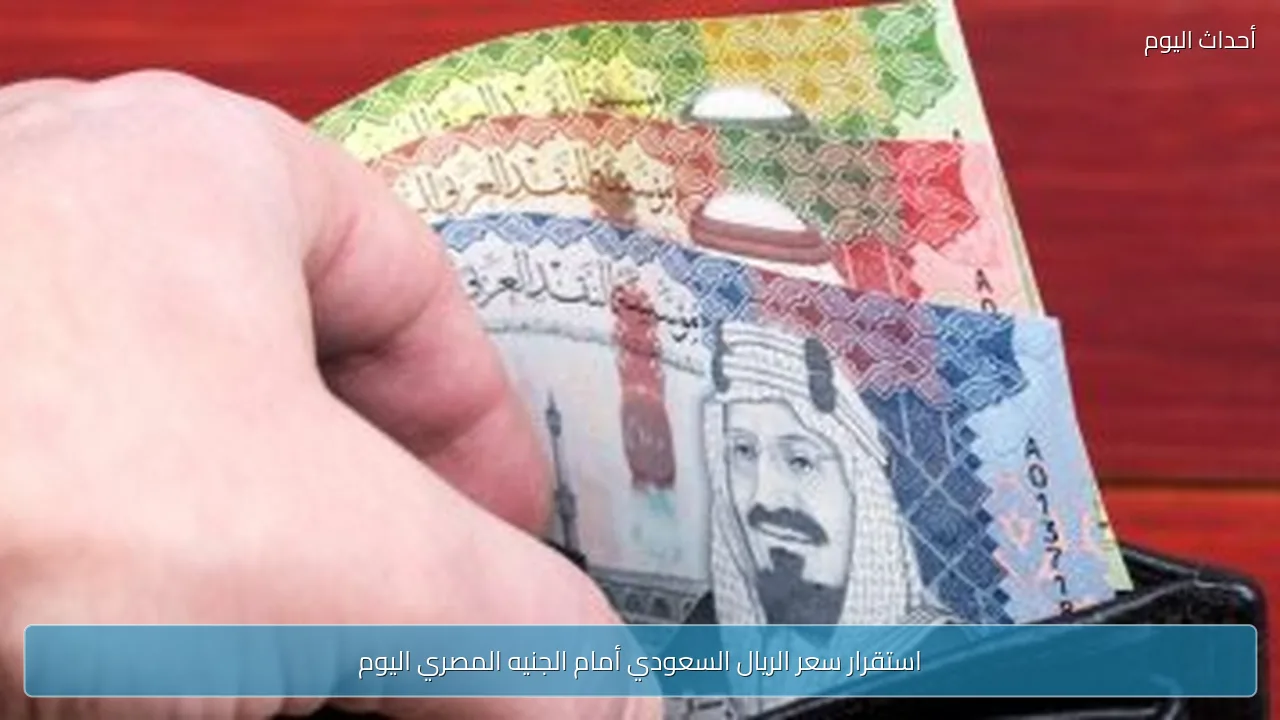 استقرار سعر الريال السعودي أمام الجنيه المصري اليوم