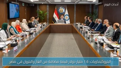 البتروكيماويات: 1.6 مليار دولار قيمة مضافة من الغاز والبترول في مصر