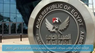 الرقابة المالية تطالب شركات التقسيط بتقديم بيانات الفائدة بدءًا من 2025