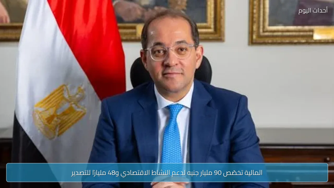 المالية تخصّص 90 مليار جنيه لدعم النشاط الاقتصادي و48 مليارًا للتصدير