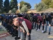صلاة الجمعة فى الأقصى