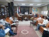 رئيس مياه سوهاج يبحث خطط الاحلال والتجديد لمشروعات حياة كريمة