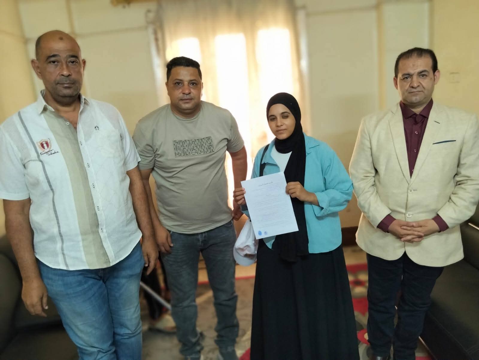 محمود باسل وكيل وزارة العمل  ببنى سويف