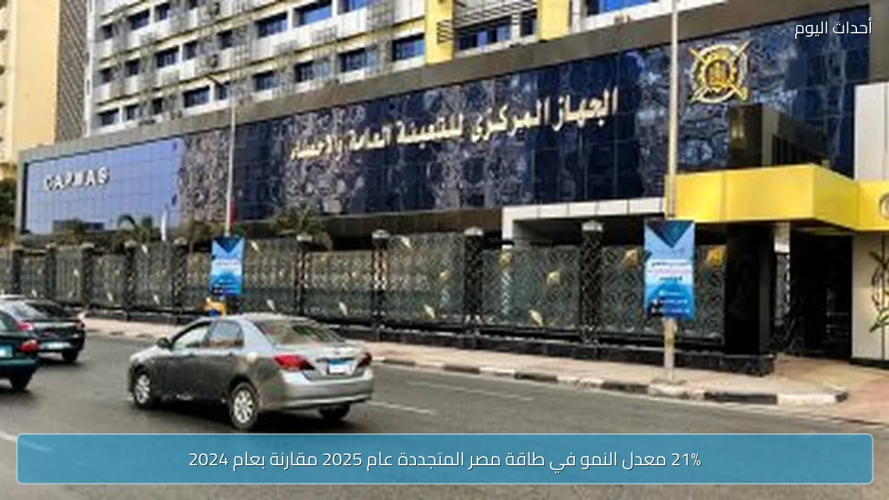 21% معدل النمو في طاقة مصر المتجددة عام 2025 مقارنة بعام 2024