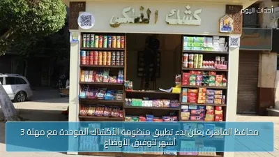 محافظ القاهرة يعلن بدء تطبيق منظومة الأكشاك الموحدة مع مهلة 3 أشهر لتوفيق الأوضاع