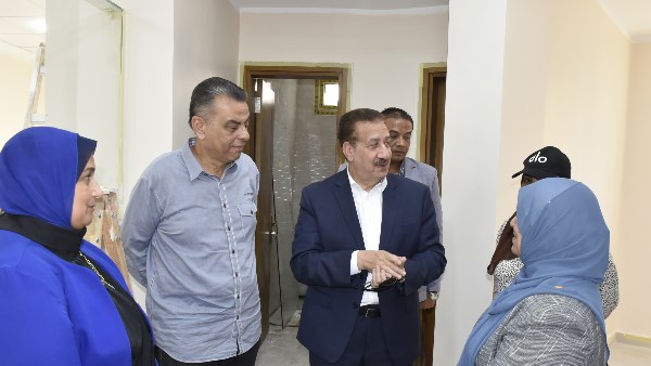 محافظ بورسعيد يوجه بالبدء في التجهيزات النهائية لمبنى خدمات التأمين الصحي الشامل محافظ بورسعيد يوجه بالبدء في التجهيزات النهائية لمبنى خدمات التأمين الصحي الشامل