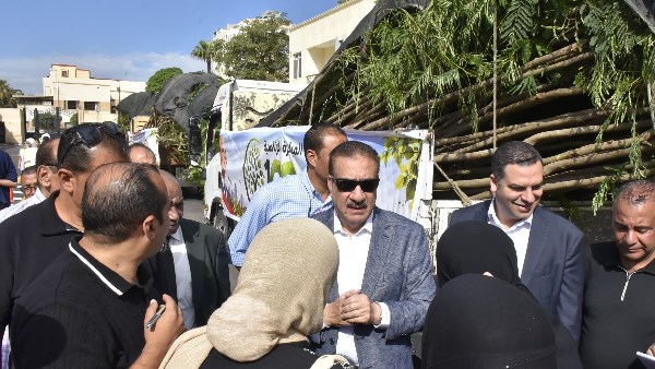 بورسعيد تستعد لزراعة 1000 شجرة ضمن المبادرة الرئاسية لزيادة المساحات الخضراء| صور