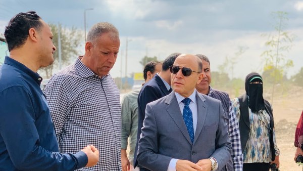 الغربية.. زراعة 120 شجرة بطريق برما–بسيون بمركز طنطا
