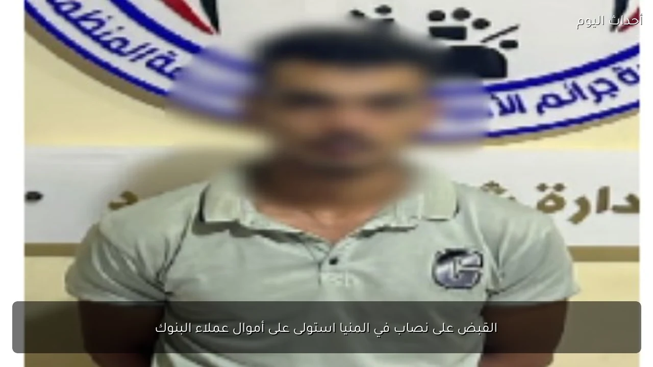 القبض على نصاب في المنيا استولى على أموال عملاء البنوك