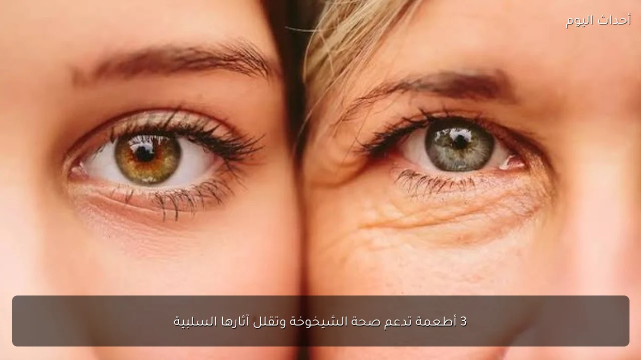 3 أطعمة تدعم صحة الشيخوخة وتقلل آثارها السلبية