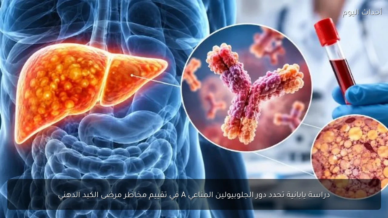 دراسة يابانية تحدد دور الجلوبيولين المناعي A في تقييم مخاطر مرضى الكبد الدهني