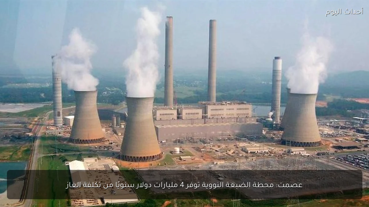 عصمت: محطة الضبعة النووية توفر 4 مليارات دولار سنويًا من تكلفة الغاز