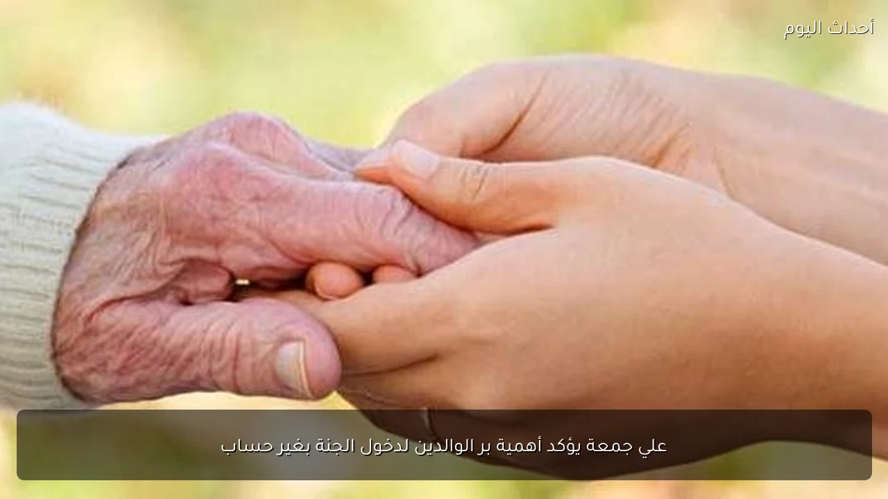 علي جمعة يؤكد أهمية بر الوالدين لدخول الجنة بغير حساب