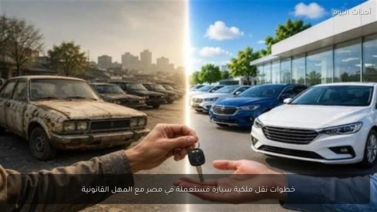 خطوات نقل ملكية سيارة مستعملة في مصر مع المهل القانونية