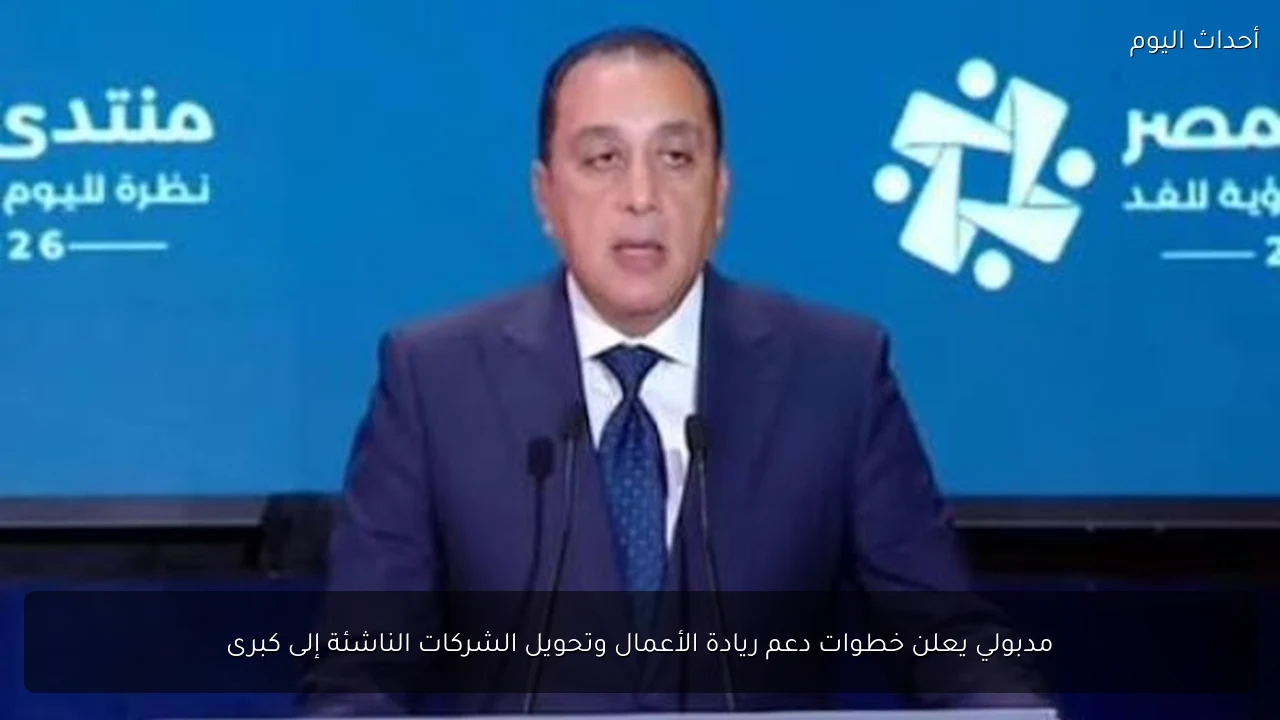 مدبولي يعلن خطوات دعم ريادة الأعمال وتحويل الشركات الناشئة إلى كبرى
