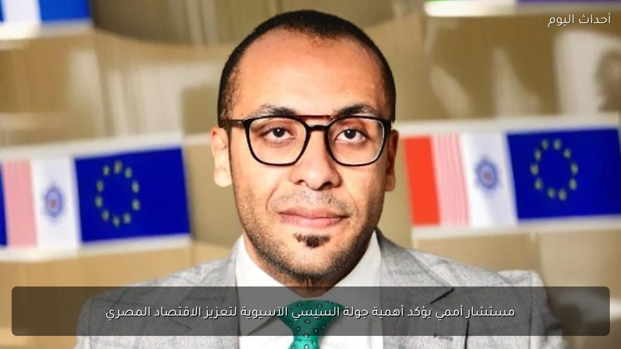مستشار أممي يؤكد أهمية جولة السيسي الآسيوية لتعزيز الاقتصاد المصري