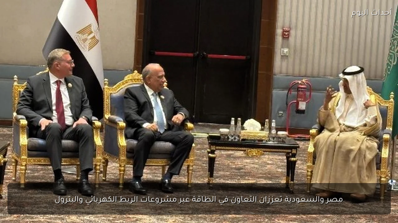 مصر والسعودية تعززان التعاون في الطاقة عبر مشروعات الربط الكهربائي والبترول