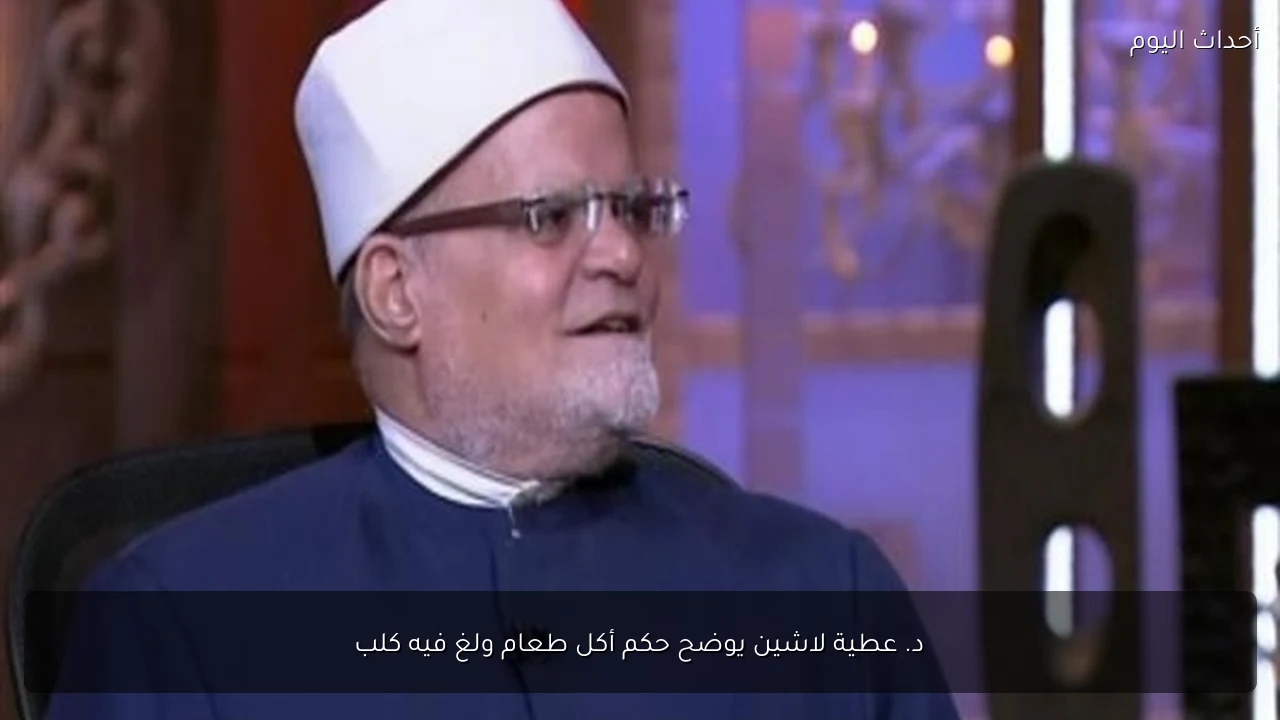 د. عطية لاشين يوضح حكم أكل طعام ولغ فيه كلب