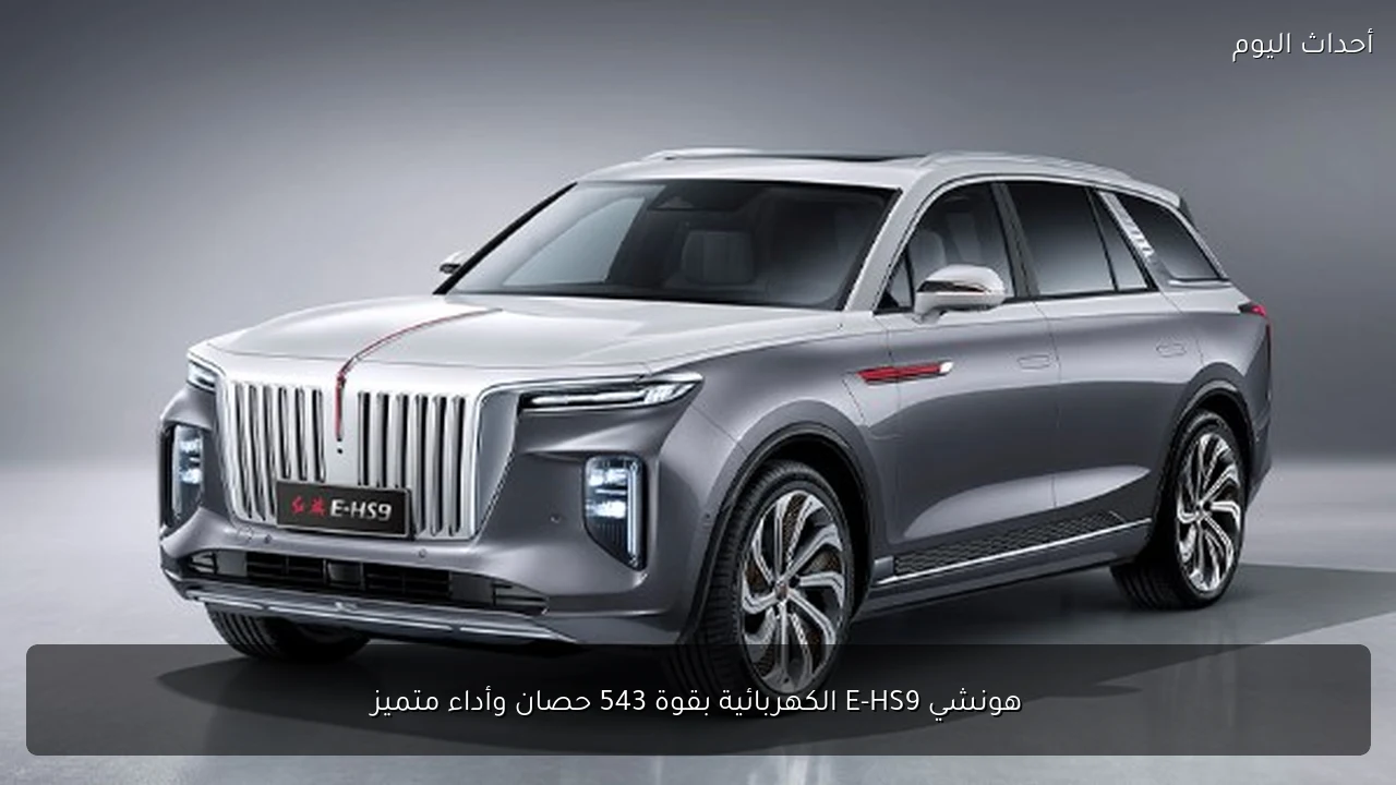 هونشي E-HS9 الكهربائية بقوة 543 حصان وأداء متميز