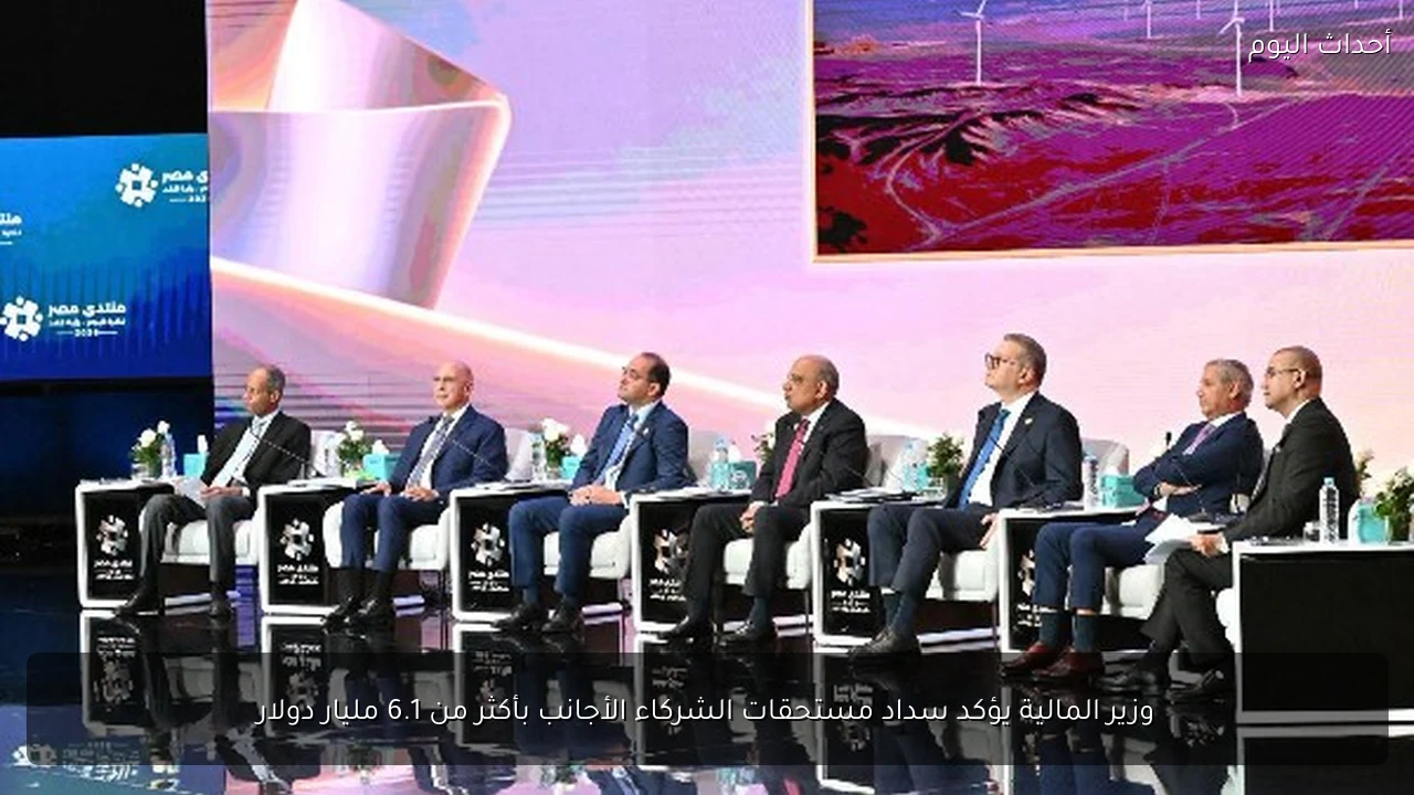 وزير المالية يؤكد سداد مستحقات الشركاء الأجانب بأكثر من 6.1 مليار دولار