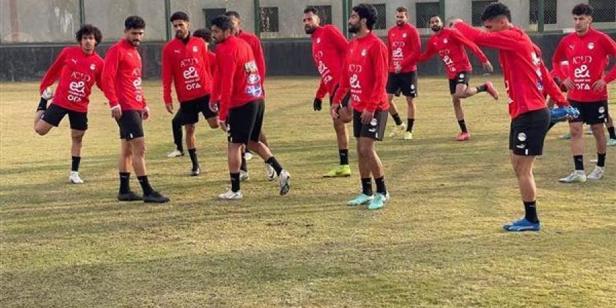 منتخب مصر المحليين لكرة القدم يختتم تدريباته قبل مواجهة جنوب أفريقيا - أحداث اليوم