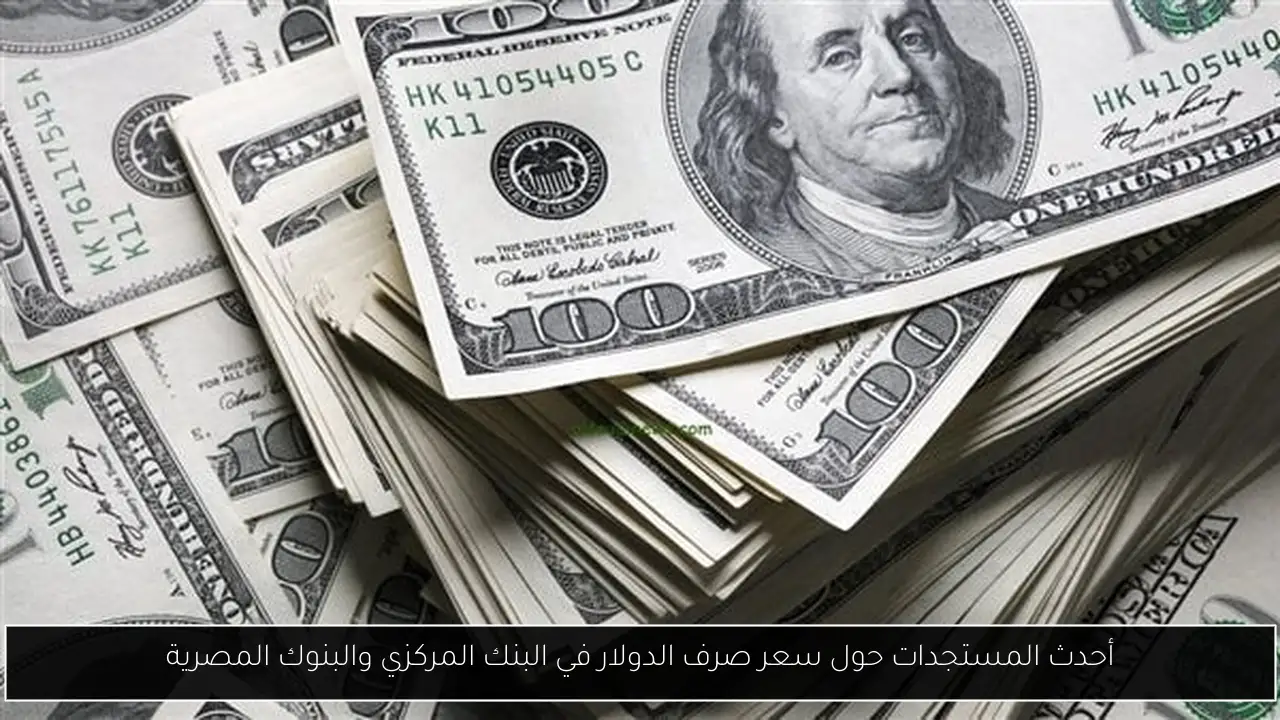 أحدث المستجدات حول سعر صرف الدولار في البنك المركزي والبنوك المصرية