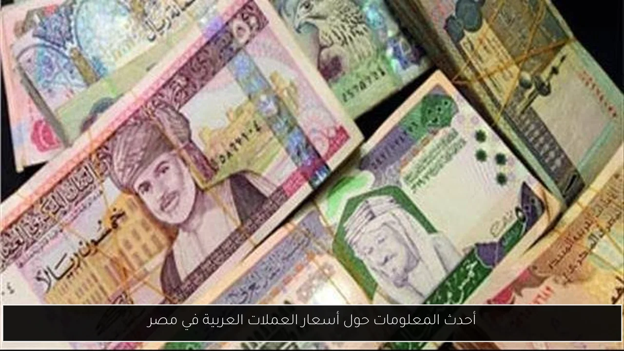 أحدث المعلومات حول أسعار العملات العربية في مصر