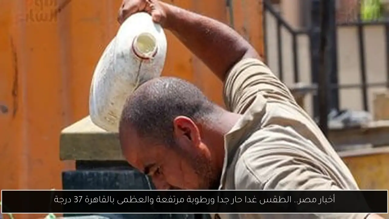 أخبار مصر.. الطقس غدا حار جدا ورطوبة مرتفعة والعظمى بالقاهرة 37 درجة
