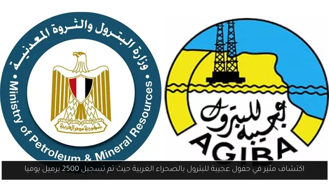 اكتشاف مثير في حقول عجيبة للبترول بالصحراء الغربية حيث تم تسجيل 2500 برميل يوميا