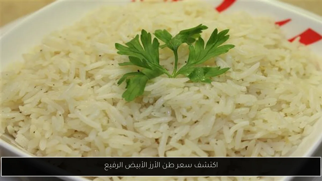 اكتشف سعر طن الأرز الأبيض الرفيع