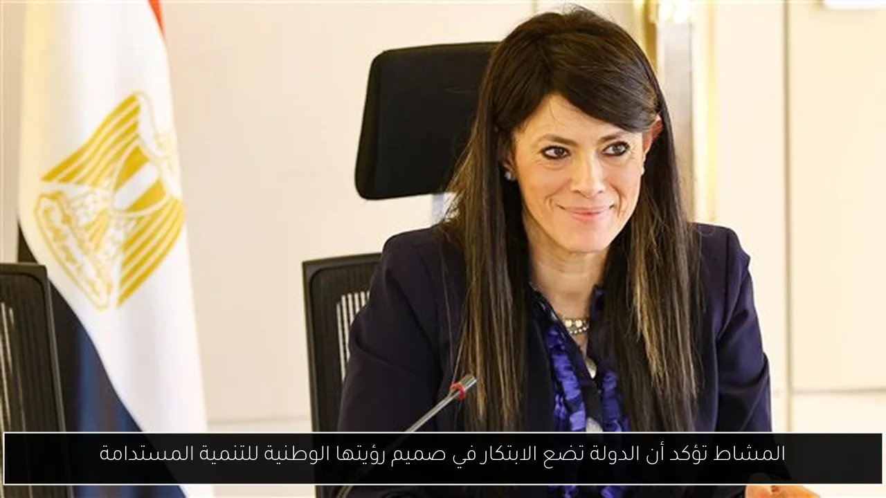 المشاط تؤكد أن الدولة تضع الابتكار في صميم رؤيتها الوطنية للتنمية المستدامة
