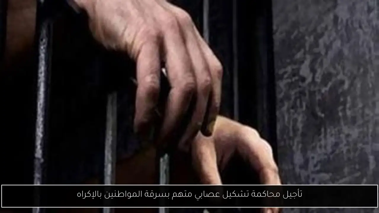 تأجيل محاكمة تشكيل عصابي متهم بسرقة المواطنين بالإكراه