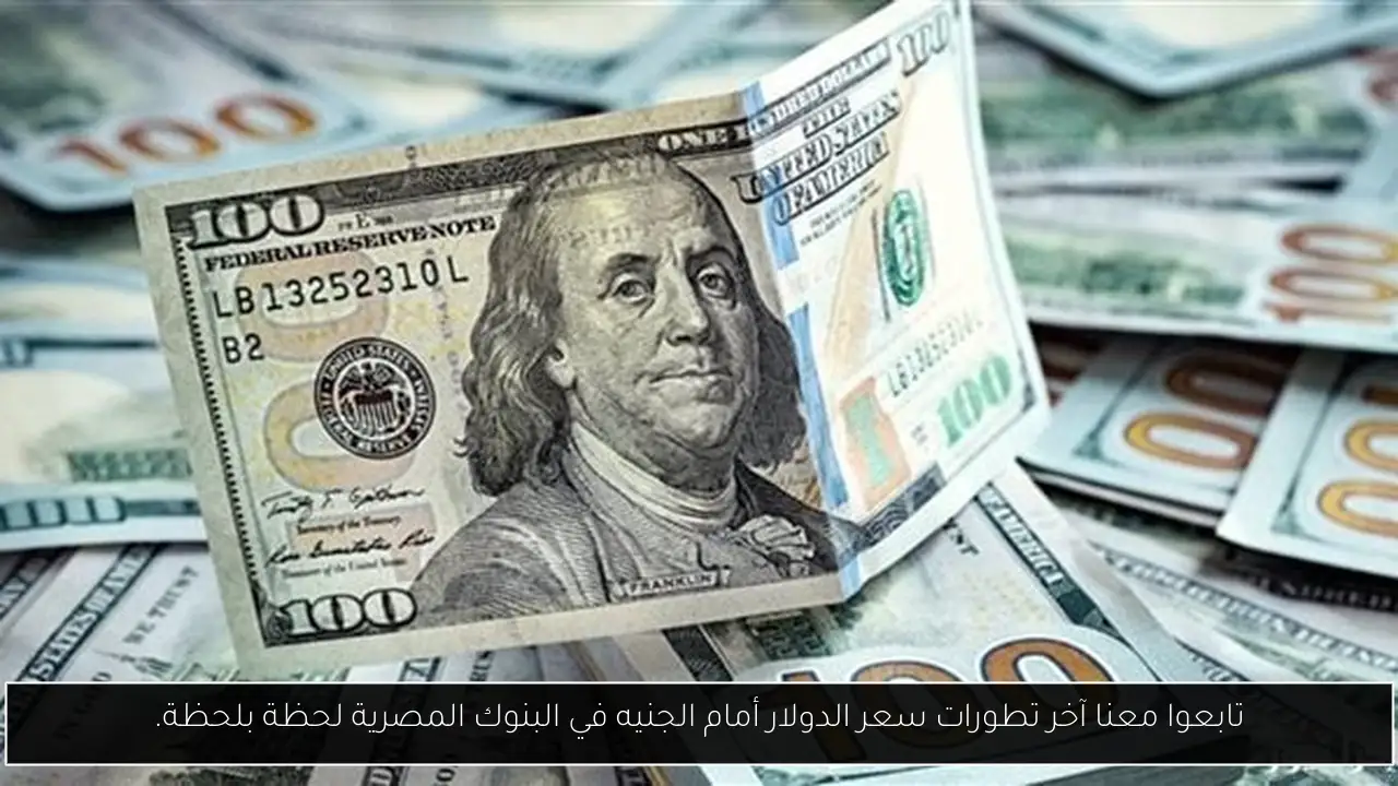 تابعوا معنا آخر تطورات سعر الدولار أمام الجنيه في البنوك المصرية لحظة بلحظة.