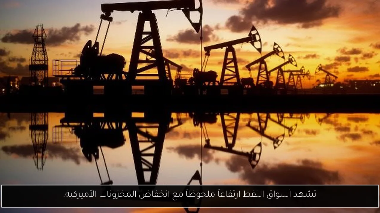 تشهد أسواق النفط ارتفاعاً ملحوظاً مع انخفاض المخزونات الأميركية.