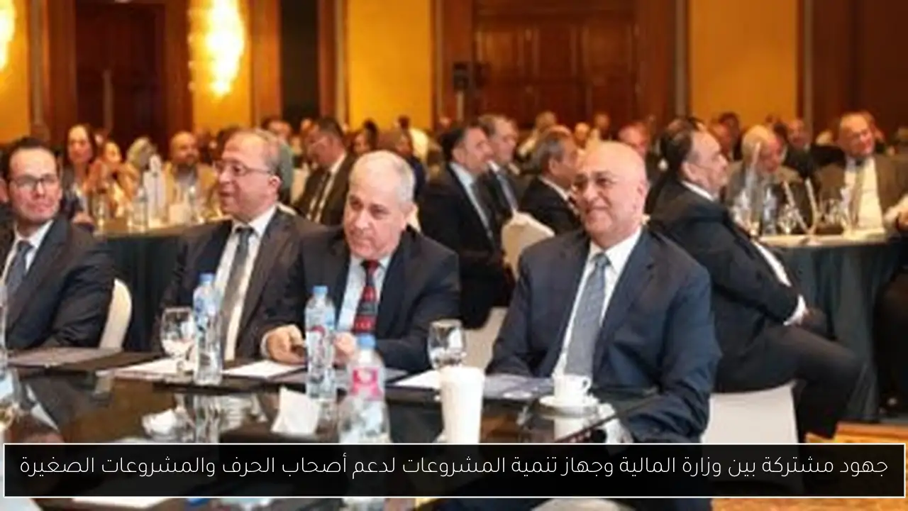 جهود مشتركة بين وزارة المالية وجهاز تنمية المشروعات لدعم أصحاب الحرف والمشروعات الصغيرة