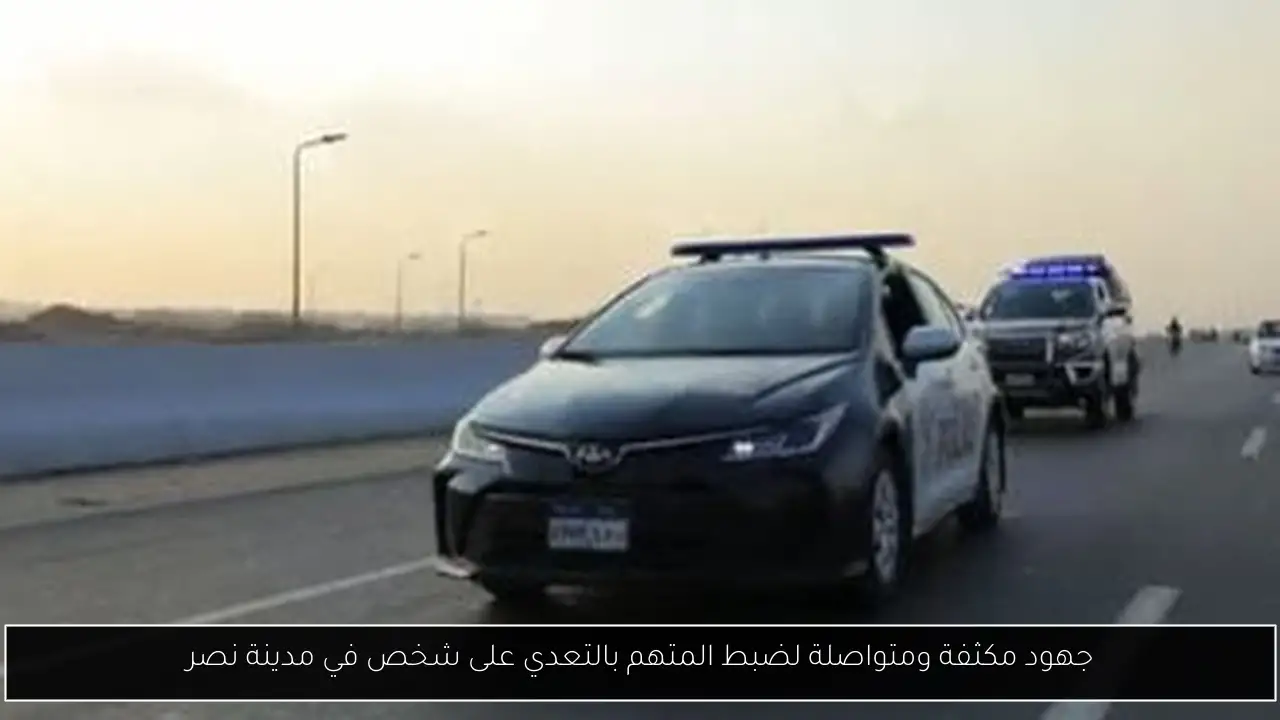 جهود مكثفة ومتواصلة لضبط المتهم بالتعدي على شخص في مدينة نصر