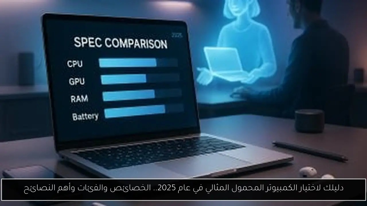 دليلك لاختيار الكمبيوتر المحمول المثالي في عام 2025.. الخصائص والفئات وأهم النصائح