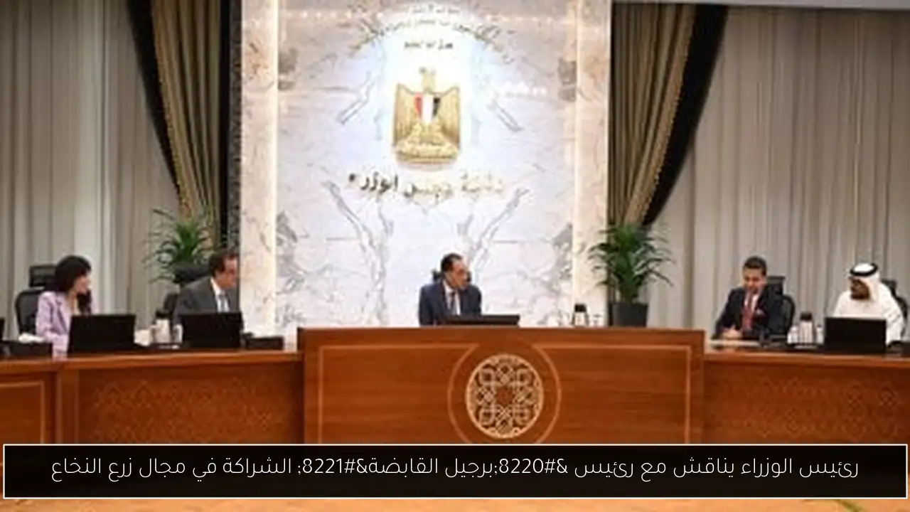 رئيس الوزراء يناقش مع رئيس “برجيل القابضة” الشراكة في مجال زرع النخاع