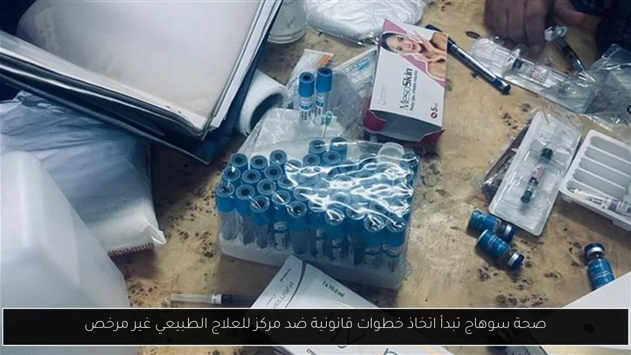 صحة سوهاج تبدأ اتخاذ خطوات قانونية ضد مركز للعلاج الطبيعي غير مرخص