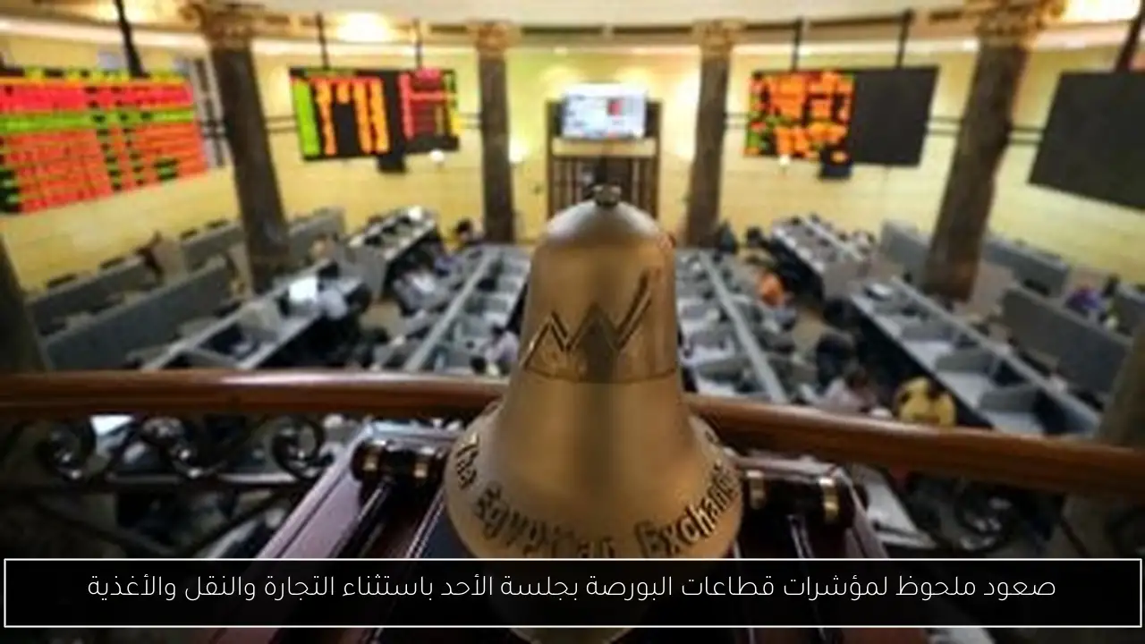 صعود ملحوظ لمؤشرات قطاعات البورصة بجلسة الأحد باستثناء التجارة والنقل والأغذية