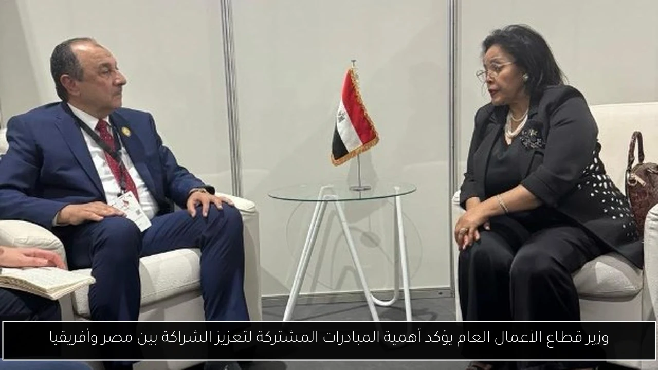 وزير قطاع الأعمال العام يؤكد أهمية المبادرات المشتركة لتعزيز الشراكة بين مصر وأفريقيا