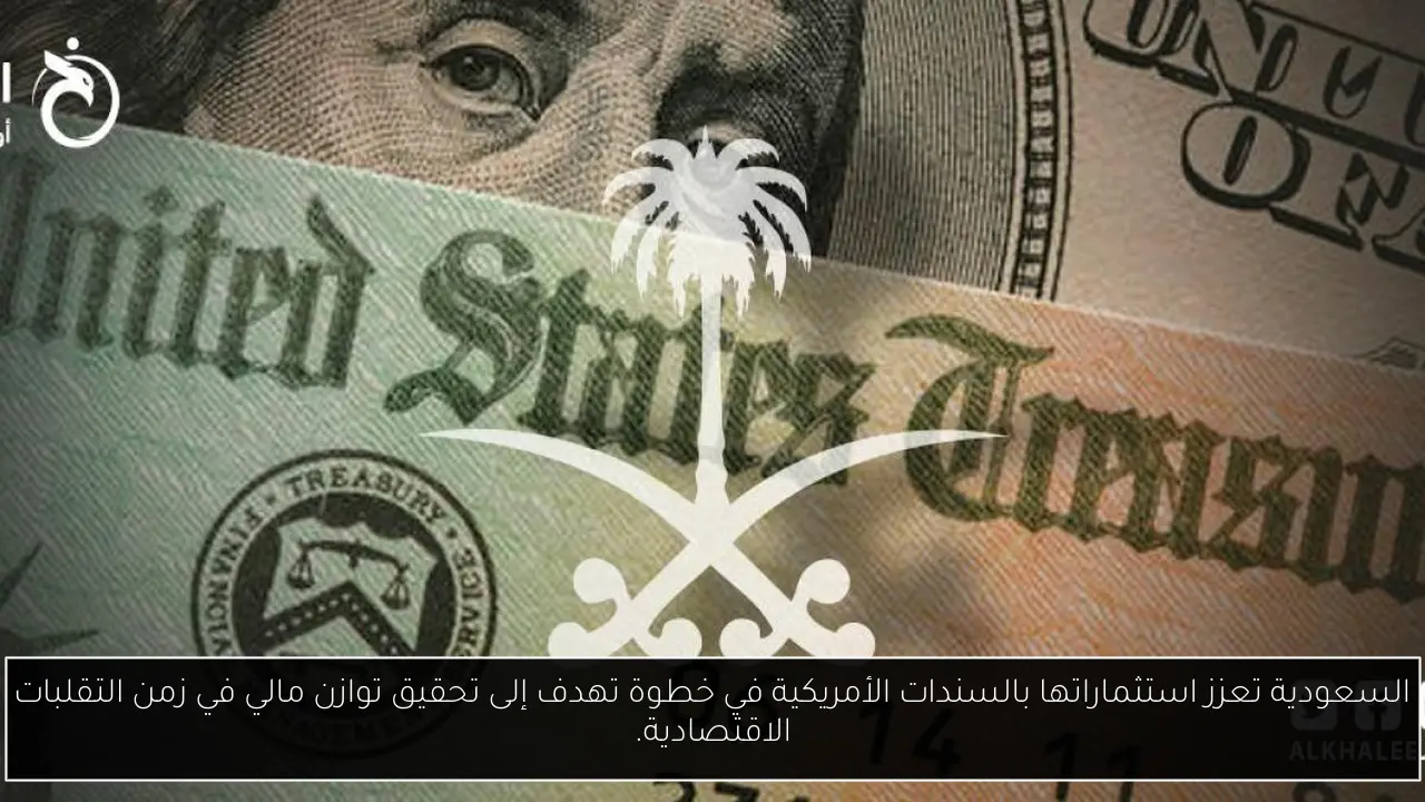 السعودية تعزز استثماراتها بالسندات الأمريكية في خطوة تهدف إلى تحقيق توازن مالي في زمن التقلبات الاقتصادية.