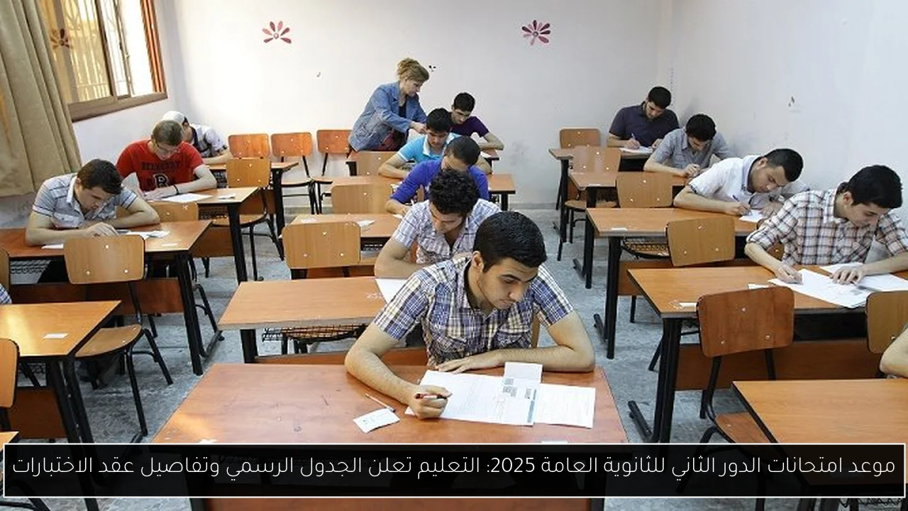 موعد امتحانات الدور الثاني للثانوية العامة 2025: التعليم تعلن الجدول الرسمي وتفاصيل عقد الاختبارات