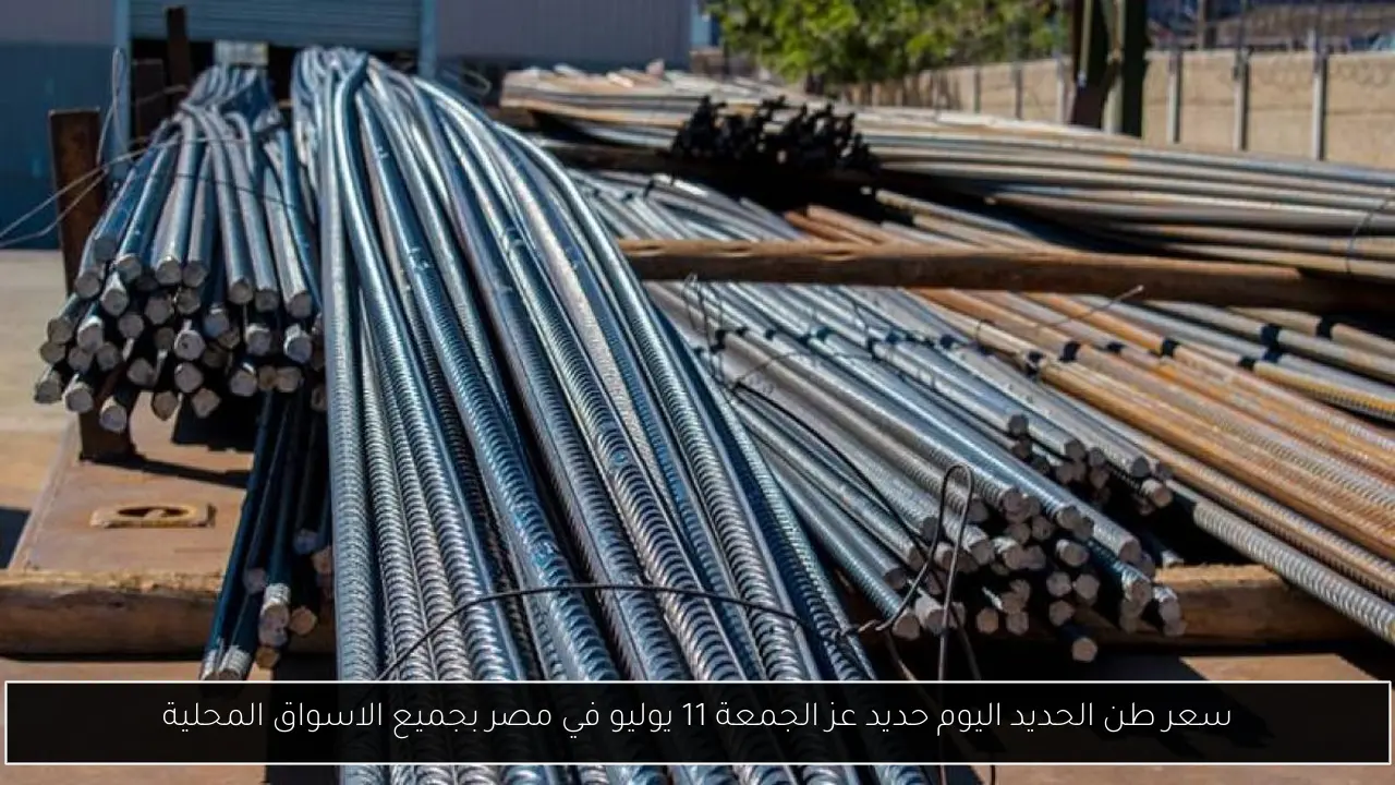 سعر طن الحديد اليوم حديد عز الجمعة 11 يوليو في مصر بجميع الاسواق المحلية