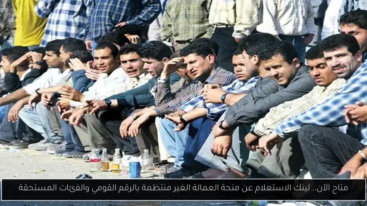 متاح الآن.. لينك الاستعلام عن منحة العمالة الغير منتظمة بالرقم القومي والفئات المستحقة