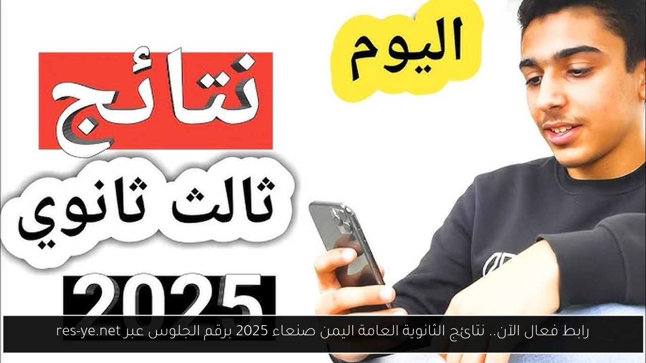 رابط فعال الآن.. نتائج الثانوية العامة اليمن صنعاء 2025 برقم الجلوس عبر res-ye.net