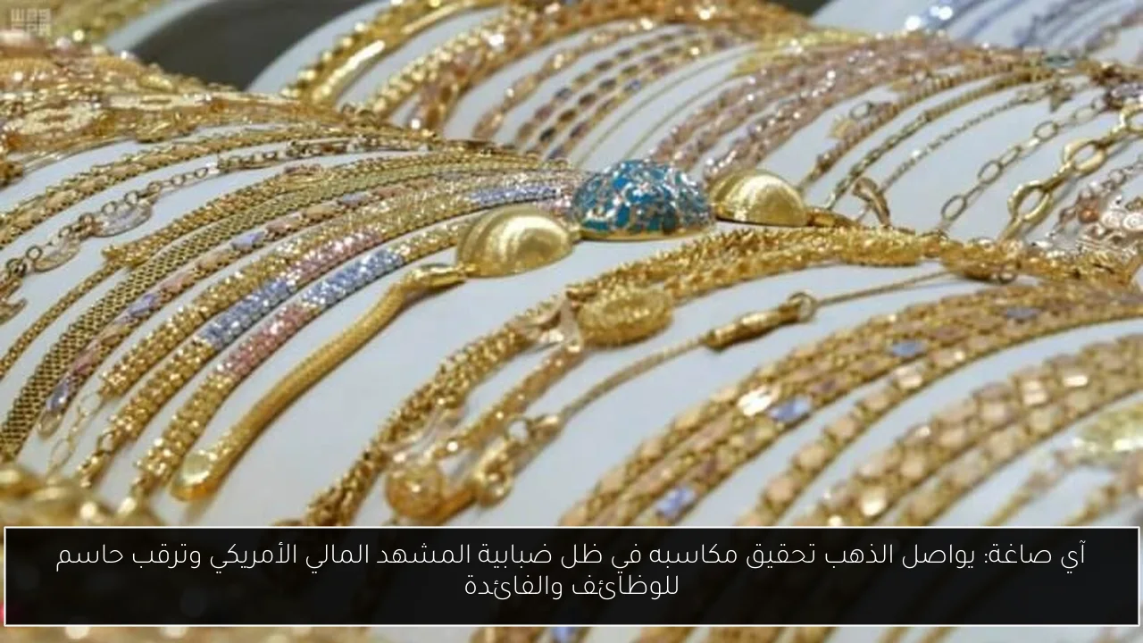 آي صاغة: يواصل الذهب تحقيق مكاسبه في ظل ضبابية المشهد المالي الأمريكي وترقب حاسم للوظائف والفائدة