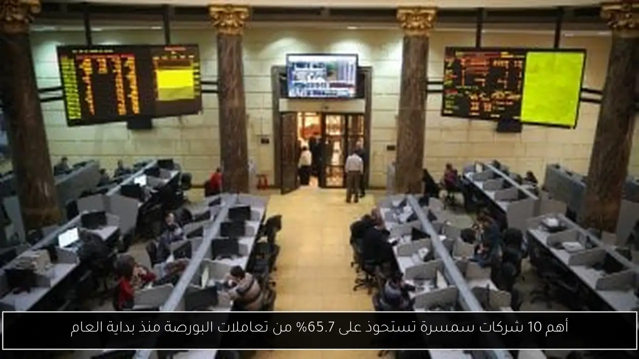 أهم 10 شركات سمسرة تستحوذ على 65.7% من تعاملات البورصة منذ بداية العام