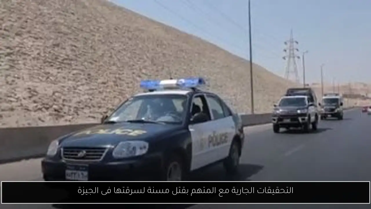 التحقيقات الجارية مع المتهم بقتل مسنة لسرقتها فى الجيزة